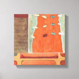 Abstrakte Eierparade von Erica J. Vess Leinwanddruck