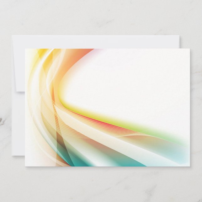 Abstrakte Einladung des Strudel-2 (Vorderseite)