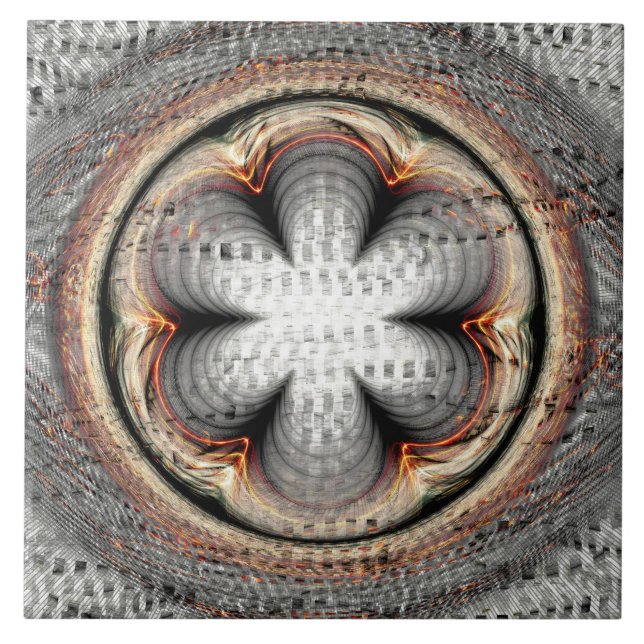 Abstrakte Einrichtung Fliese (Vorderseite)