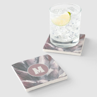 Abstrakte, einzigartige Silber-Ananas-Spitzen Steinuntersetzer