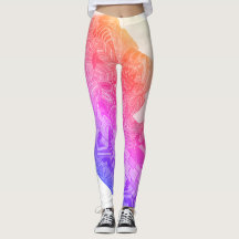 Abstrakte Elefant-Leggings