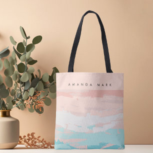 Abstrakte Elegance Beige Niedlich Stilvolle Tote T