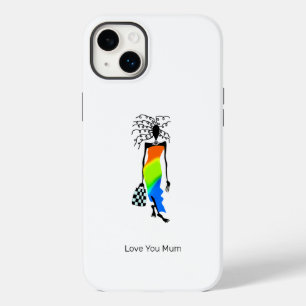 Abstrakte Elegante und stilvolle Mode Lady Mums Case-Mate iPhone 14 Plus Hülle