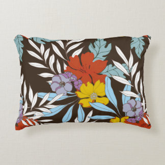 Abstrakte Eleganz mit Blumenhintergrund. Dekokissen