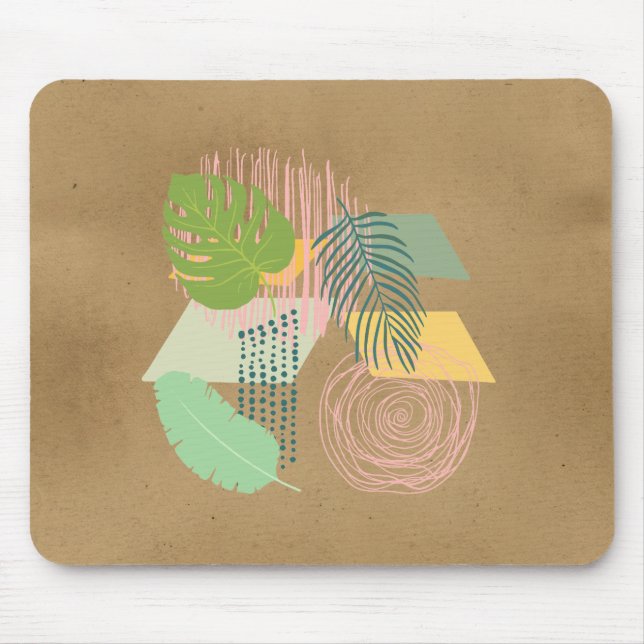 Abstrakte Elemente der Natur  Mousepad (Vorne)