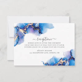 Abstrakte Empfang-Karte Einladung