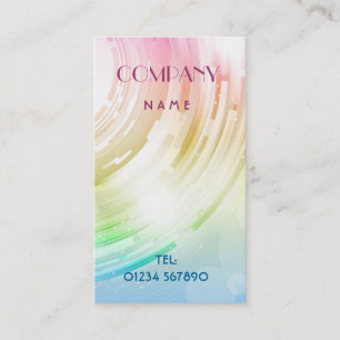 Abstrakte Entwurfs-Geschäfts-Karte Visitenkarte