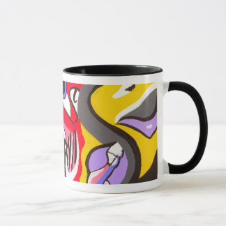Abstrakte Entwurfs-Tasse Tasse