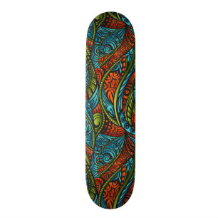 Abstrakte ethnische Tapete Skateboard