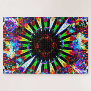 Abstrakte Explosion Puzzle