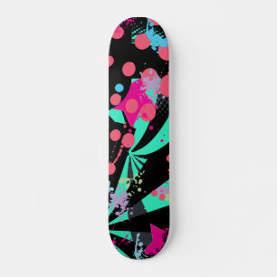 Abstrakte Explosions-Skate-Plattform Skateboard