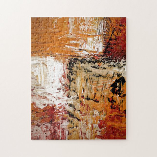 Abstrakte expressionistische Malerei Puzzle (Vertikal)