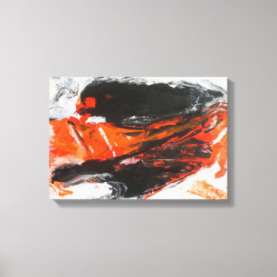 Abstrakte Expressionistmalerei von Pierre G-Laeuli Leinwanddruck