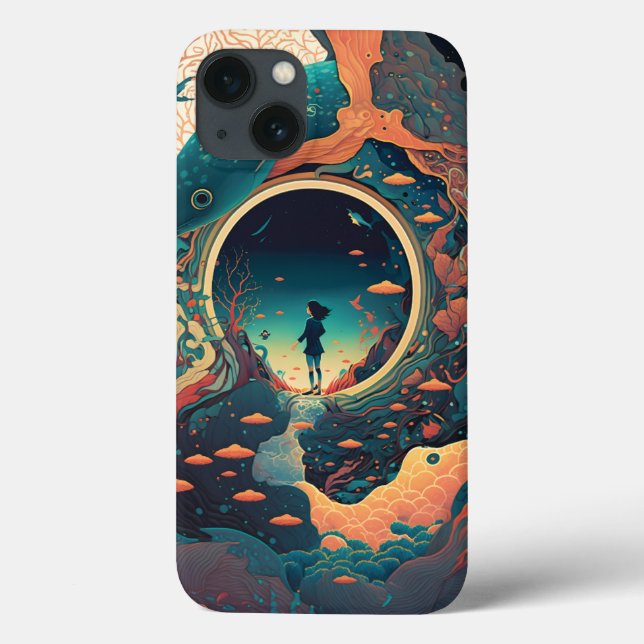Abstrakte Fantasien Welt der unmöglichen Objekte Case-Mate iPhone Hülle (Rückseite)