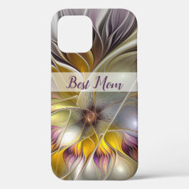 Abstrakte Fantasy Blume Fraktal Beste Mama Case-Mate iPhone Hülle
