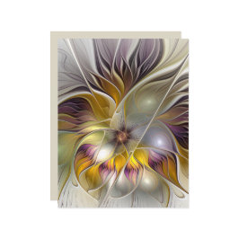 Abstrakte Fantasy-Blume Modernes Fraktal