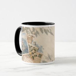 Abstrakte Farb-Reise Moderne Kunst Tasse