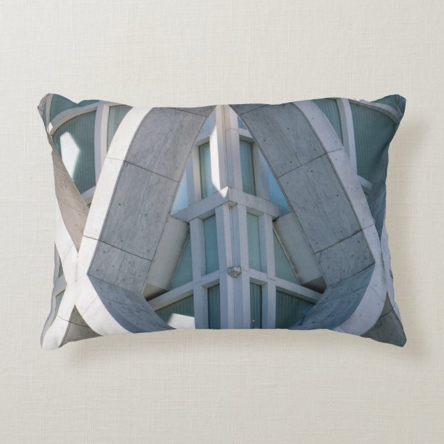 Abstrakte Farbdarstellung Dekokissen (Vorderseite)