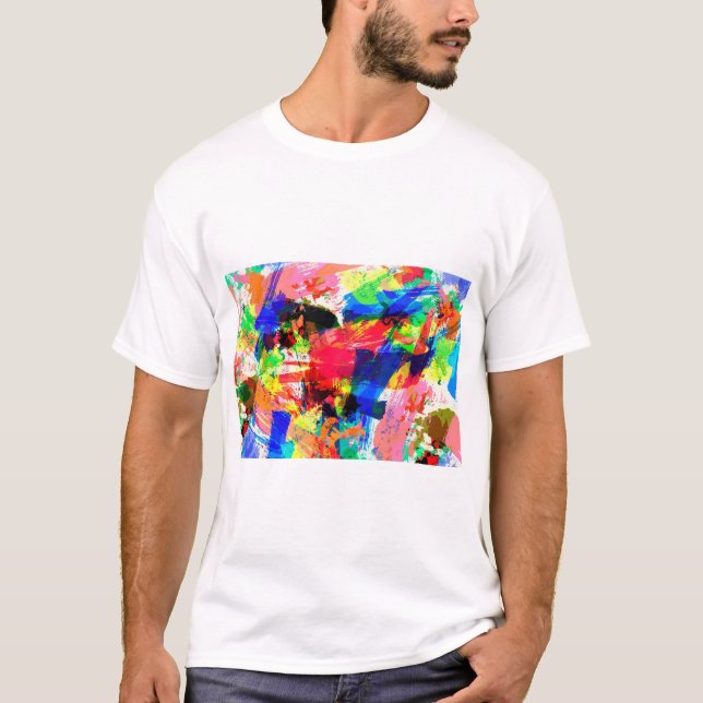 abstrakte Farbe-3847388_1920 T-Shirt (Vorderseite)