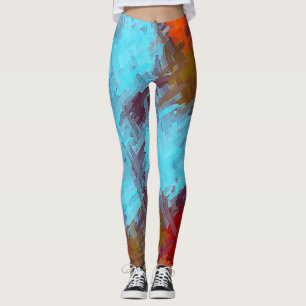 Abstrakte Farbe Art #22 Leggings