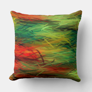 Abstrakte Farbe Art #25 Kissen