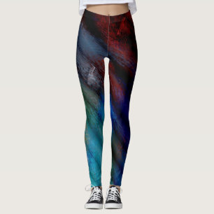 Abstrakte Farbe Art #43 Leggings