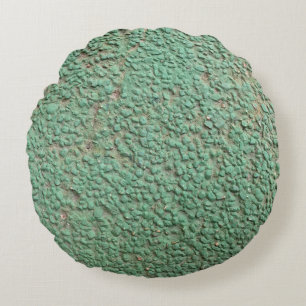 Abstrakte Farbe auf Betonwand Textur ba Rundes Kissen