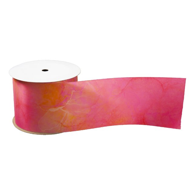Abstrakte Farbe Farbe Farbe Rosa Rosa Farbe Wrappi Satinband (Spule)
