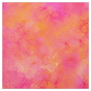 Abstrakte Farbe im Wasser Rosa Farbe Orange Stoff