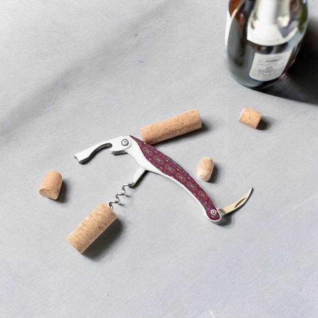 Abstrakte Farbe Kellnermesser (Corkscrew Bottle Opener)