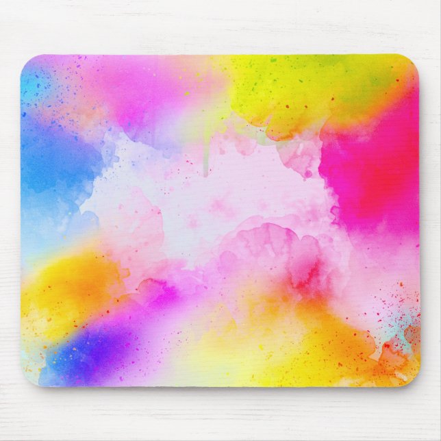 Abstrakte Farbe Mousepad (Vorne)