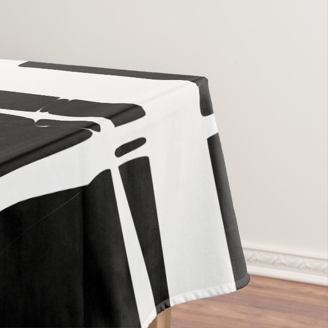 Abstrakte Farbe Tischdecke (Beispiel)