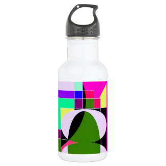 Abstrakte Farbe Trinkflasche