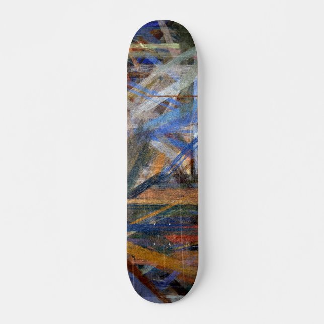 Abstrakte Farben #16 Skateboard (Vorne)