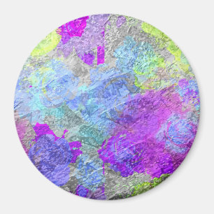 Abstrakte Farben 2 Magnet