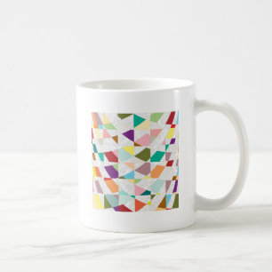Abstrakte Farben Damask Kaffeetasse