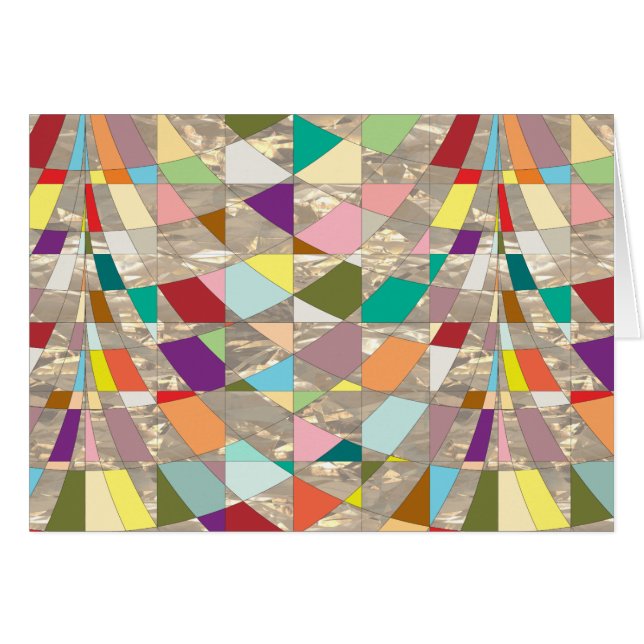 Abstrakte Farben Gold (Vorderseite (Horizontal))