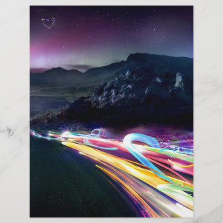 Abstrakte Farben - Nordlichtstrasse