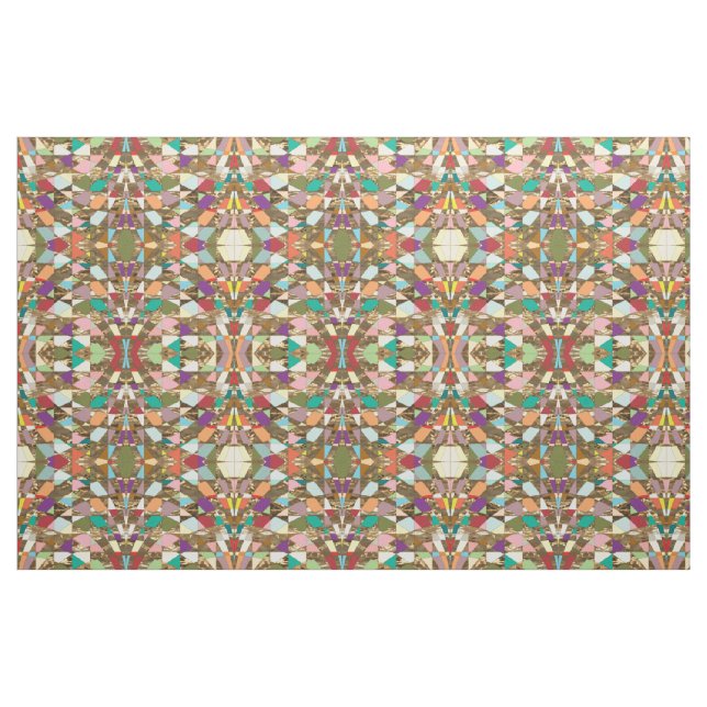 Abstrakte Farben Stoff (Fat Quarter (45,7 x 55,9 cm))