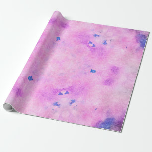 Abstrakte farbenfrohe Aquarellmalerei. Digitale Ku Geschenkpapier
