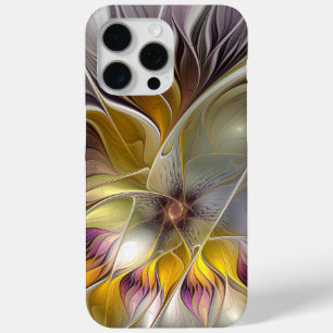 Abstrakte farbenfrohe Fantasy-Blume moderne Frakta Case-Mate iPhone Hülle