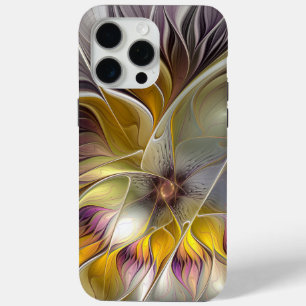 Abstrakte farbenfrohe Fantasy-Blume moderne Frakta Case-Mate iPhone Hülle