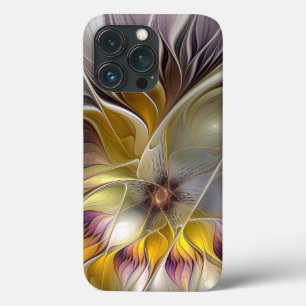 Abstrakte farbenfrohe Fantasy-Blume moderne Frakta Case-Mate iPhone Hülle