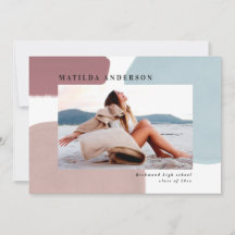 Abstrakte farbenfrohe Foto Graduierungsparty