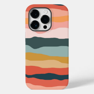 Abstrakte Farbenfrohe Korallenmuster Case-Mate iPhone 14 Pro Hülle