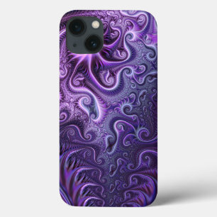 Abstrakte Farbenfrohe Lilac & Violet Spirale Muste Case-Mate iPhone Hülle