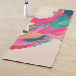 Abstrakte farbenfrohe Yogamatten Yogamatte