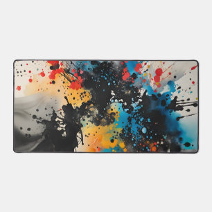 Abstrakte Farbfarbe Schreibtischunterlage