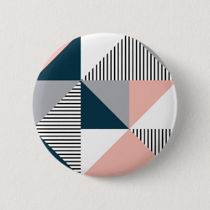 Abstrakte Farbgeometrie Button