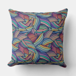 Abstrakte Farbgestaltung Kissen